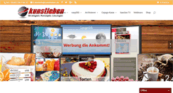 Desktop Screenshot of kunstleben.de